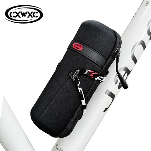 CXWXC-sac à capsules vtt en EVA, sac de rangement d'outils de réparation de vélo, sac de rangement d'outils de cyclisme, boîte de rangement ► Photo 1/6