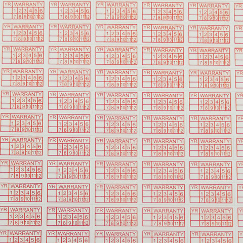 Rectangle 10*5mm 500 PCS/lot autocollant de garantie destructif fraigle/humeur étiquette d'étanchéité ► Photo 1/3