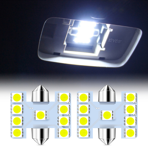 Lumières intérieures de voiture 31mm LED lampe de lecture pour Toyota prado 120 land cruiser C-HR yaris auris hilux Corolla Camry RAV4 ► Photo 1/6