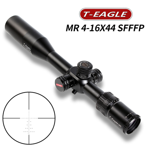 T-EAGLE MR 4-16X44 FFP lunette de visée compacte chasse optique Sniper tactique fusil à air comprimé portée fit .308win pour PCP ► Photo 1/6