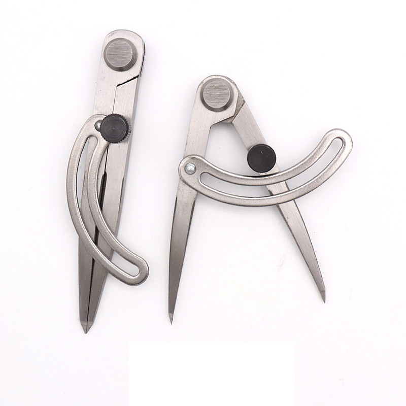 Fixeurs d'espacement du cuir | compasses à dessin, coupe-tête en acier au carbone, outils pour le cuir, accessoires de bricolage en cuir 1 pièce ► Photo 1/5