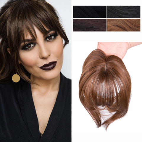 Grees – frange synthétique lisse, Extension capillaire en Fiber de haute température ► Photo 1/6