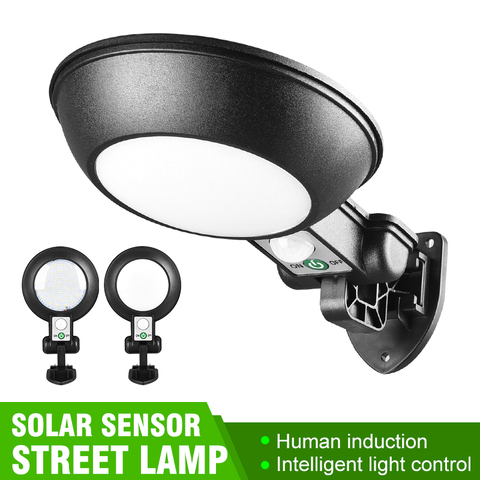 Lampe solaire à 32 LED avec détecteur de mouvement PIR, luminaire décoratif d'extérieur, idéal pour un jardin ou la rue, livraison directe ► Photo 1/6