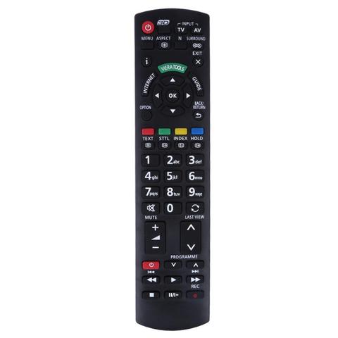 TV Télécommande pour TÉLÉVISEUR Panasonic N2QAYB000572 N2QAYB000487 EUR76280 N2QAYB000486 UR76EC2803 TNQE009 TNQ4G0403 HDTV ► Photo 1/6