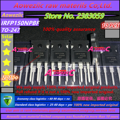 Aoweziic 2022 + 100% nouveau importé original IRFP150N IRFP150 IRFP150NPBF TO-247 FET 42A 100V ► Photo 1/2