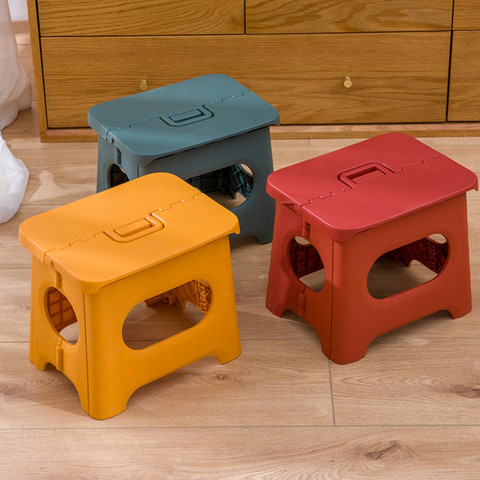 Tabouret pliant en plastique pour enfants, idéal pour la maison, le Train, l'extérieur, le camping, pf01905 ► Photo 1/6