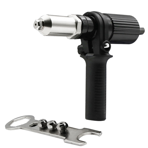 Professionnel électrique Rivet écrou pistolet Machine noyau tirer accessoires sans fil rivetage pistolet perceuse adaptateur riveteuse insérer écrou outils ► Photo 1/6