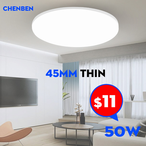 Plafonnier à panneau lumineux de plafond, idéal pour le salon, idéal pour une chambre à coucher, LED, 15/20/30/50W, lumière Led, LED ► Photo 1/6