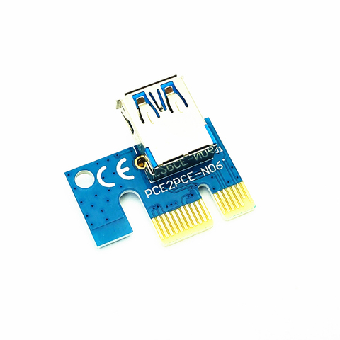 Riser – carte graphique PCI-E 1X à 16X, câble d'extension pour minage, USB 3.0, PCI Express, pour le minage BTC, livraison directe ► Photo 1/6