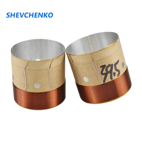 SHEVCHENKO – bobine de voix basse 39.5mm, 6-8 OHM, aluminium, 2 couches, fil de cuivre, 40 cœurs, pièces de haut-parleurs, 2 pièces ► Photo 1/6