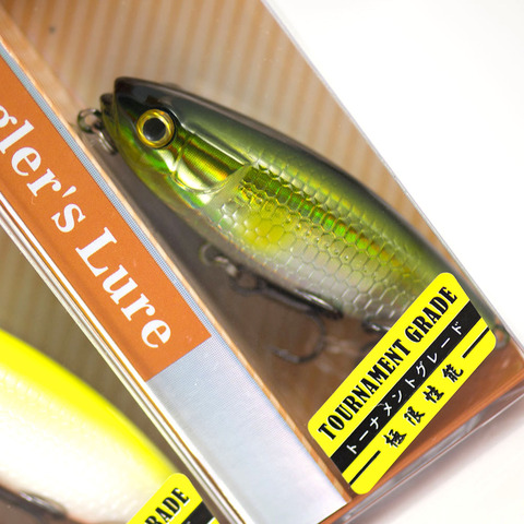 Leurre rigide pour la pêche en surface, appât artificiel wobbler idéal pour la pêche au bar, 55mm, 6.2g ► Photo 1/6