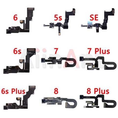 Caméra frontale d'origine pour iPhone 6s 6 7 8 Plus 5 5s SE capteur proximité petite caméra frontale câble de remplacement ► Photo 1/5