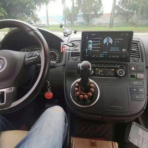 Volkswagen VW T5-lecteur de DVD GPS | Android, Navi pour voiture, Multivan, avec WIFI BT DVR caméra Radio, 2008-2013 2014 2015 ► Photo 1/4