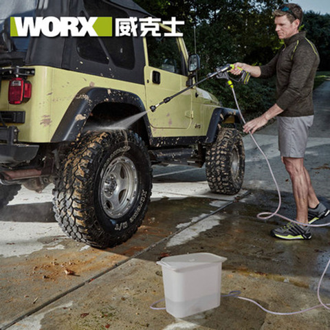 WORX nettoyeur à haute pression, outil professionnel, batterie au lithium, WU629, pistolet à eau portable pour lavage de voiture, auto-amorçage, 20V ► Photo 1/2