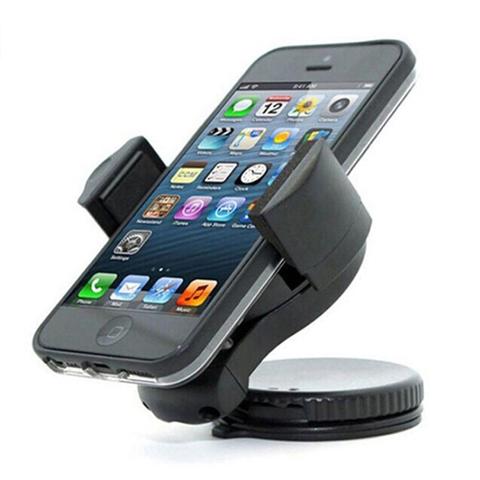 360 rotatif voiture support pour téléphone voiture pare-brise ventouse montage universel Mobile support pour téléphone support Mini rond support pour voiture ► Photo 1/6