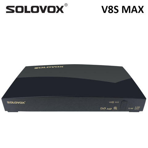 SOLOVOX 2022 V8S MAX FHD ALI3521 Support de récepteur de télévision par Satellite USB WiFi YOUTUBE Xtream H265 décodeur STB V8SMax remplacer V8S Plus ► Photo 1/6