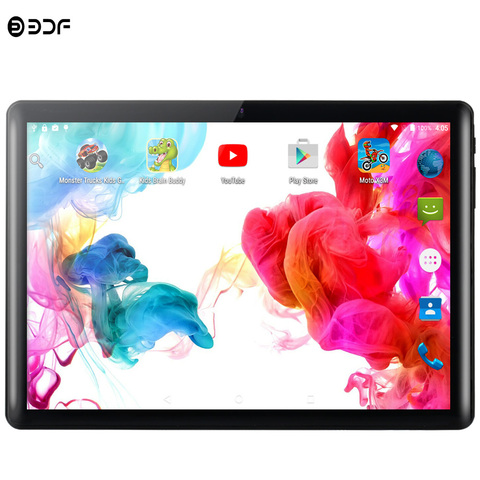 2022 Best-seller 10 pouces 4G LTE téléphone appel tablette Pc Android 7.0 Octa Core 4GB + 64GB CE marque double carte SIM 10.1 tablettes WiFi ► Photo 1/6