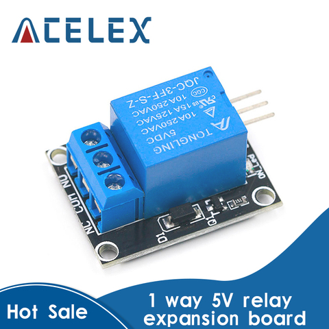 KY-019 5V un 1 canal relais Module carte bouclier pour PIC AVR DSP bras pour relais arduino ► Photo 1/6