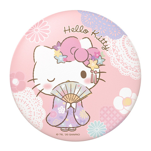 Hello Kitty – Mini chargeur sans fil, 15W, charge rapide, Portable, pour iphone 11, dessin animé, Huawei P40pro ► Photo 1/6