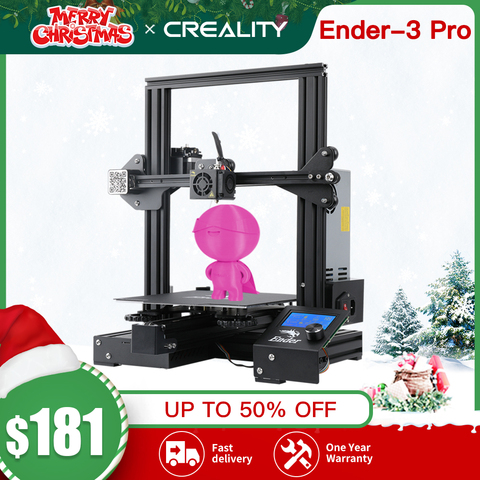 Imprimante 3D de crealité Ender-3 KIT d'imprimante PRO masque d'impression avec option de verre de puissance de marque MW Kit d'imprimante 3D Drucker Impresora ► Photo 1/6