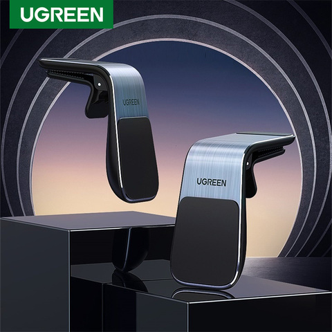 Ugreen magnétique voiture Support de téléphone évent pince Support de montage pour iPhone 12 11 Pro Max Xiaomi Samsung aimant voiture Support GPS Support ► Photo 1/6
