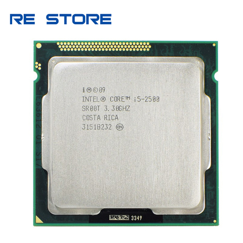Processeur Intel i5 2500 3.3 GHz 6 mo L3 Cache Quad-Core TDP: 95 W LGA1155 CPU de bureau ► Photo 1/2