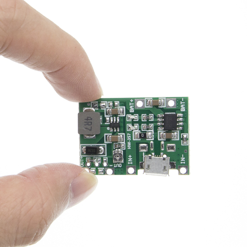 Carte de chargeur de batterie au Lithium Li-ion 18650 3.7V 4.2V, DC-DC, Module Boost, Circuits intégrés ► Photo 1/6