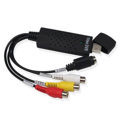 Easycap – adaptateur de Capture vidéo à capuchon facile, USB 2.0, VHS TV DVD DVR, carte Audio AV ► Photo 1/1