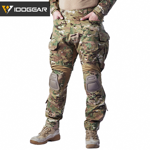 IDOGEAR G3-pantalon de Combat Multicam, pantalon militaire Airsoft tactique Bdu, pantalon de Camouflage pour l'hiver et la chasse, 3205 ► Photo 1/6