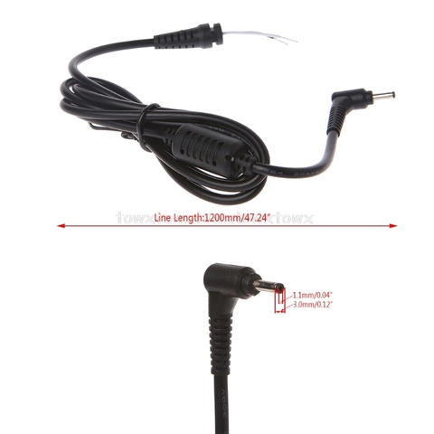 3.0*1.1mm prise câble adaptateur d'alimentation cc pour Acer A100 ASUS UX21E UX21K UX31 Jy20 19 livraison directe ► Photo 1/5