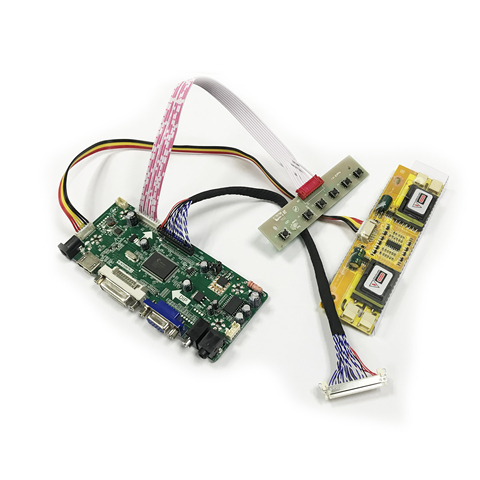M.NT68676.2 carte de pilote LCD pour écran d'ordinateur portable, DVI VGA entrée de signal 1440x900 1680x1050 1280x1024 kit complet ► Photo 1/6