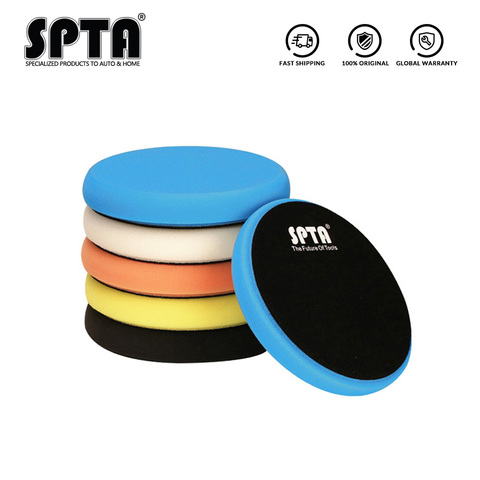 SPTA-3.5 pouces (90mm)/5.5 pouces (135mm)/6.5 pouces (165mm)/7.5 pouces (190mm) tampons de polissage de voiture, pour polisseuse de voiture, DA/RO/GA ► Photo 1/6