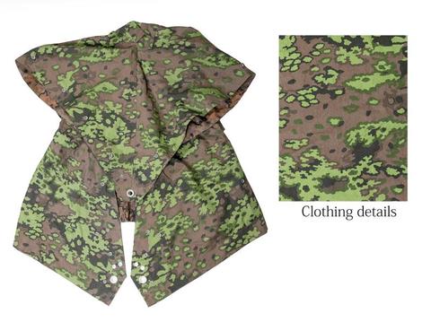 EMD WW2 printemps et automne toile de tente camouflage ► Photo 1/6