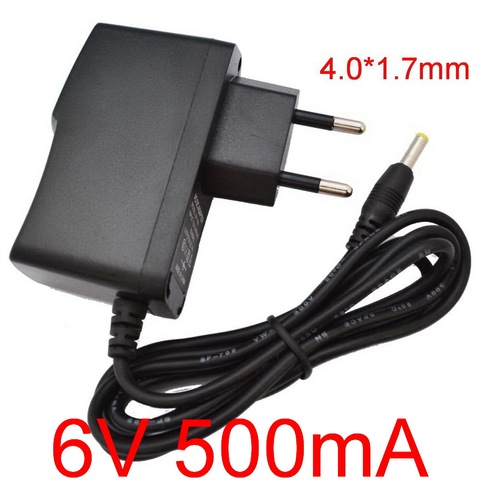 1 PCS Haute qualité 6 V 500mA 0.5A Universel AC DC Puissance Adaptateur d'alimentation Chargeur Mural Pour Omron M2 De Base Sang Pression moniteur ► Photo 1/1