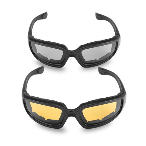 Lunettes de protection pour Moto, coupe-vent, anti-poussière, pour cyclisme, sport de plein air, accessoires ► Photo 1/6