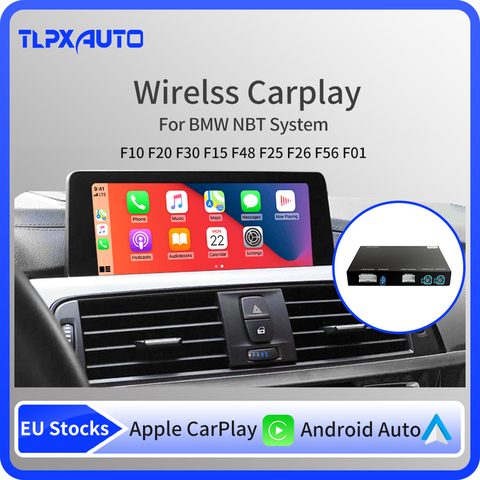 Boîtier Apple Carplay sans fil, Android Auto, système NBT, WIFI
