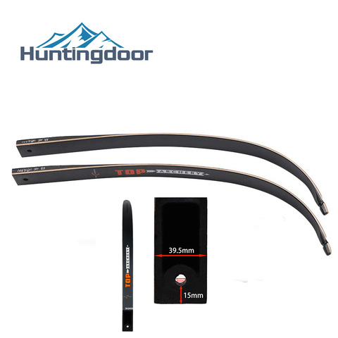 Huntingdoor-limbes pour arcs recourbes en fibre de carbone, 1 paire, 56 pouces, 30-50lb, pour la chasse en plein air ► Photo 1/6