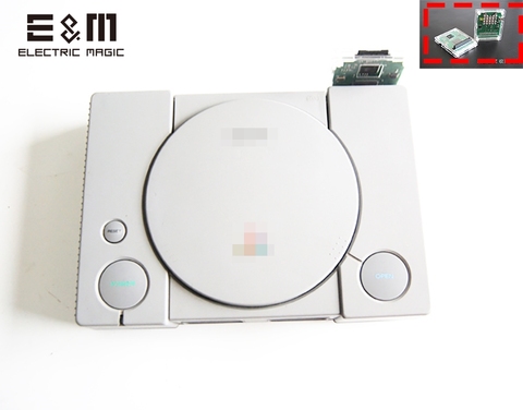 Mod PSIO jeu dispositif CD gratuit SDL CD ROM pilote conseil simulateur brûleur enregistreur 3D imprimante étui pour PS SD PS1 Console ► Photo 1/1