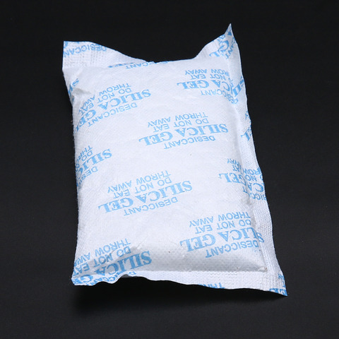 100 g/sac Gel de silice déshydratant humide Absorber l'humidité absorbeur déshumidificateur paquet caméra ordinateur médias stockage sèche-linge outil de séchage ► Photo 1/6