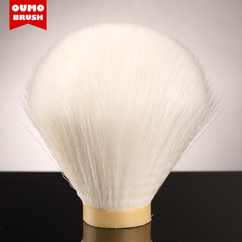 OUMO brosse-cheveux synthétiques blancs noeuds blaireau noeuds ► Photo 1/4