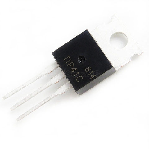 10 pièces/lot TIP41C TIP41 TO-220 Transistors bipolaires-BJT 6A 100V 65W NPN nouveau original en Stock ► Photo 1/1
