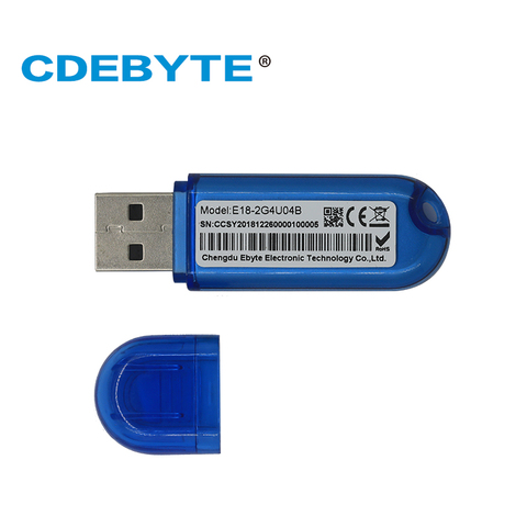 Ebyte E18-2G4U04B CC2531 2.4GHz ZigBee Module Dongle PA LNA Port USB 8051 MCU RF émetteur et récepteur ► Photo 1/5