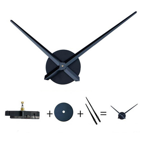 Grande horloge murale mécanisme de mouvement horloge avec aiguille à main pour bricolage horloge murale pièces de rechange décor à la maison (pas d'occasion) ► Photo 1/6