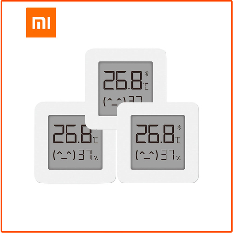 2022 thermomètre Bluetooth Xiaomi Mijia Original 2 thermomètre hygromètre numérique électrique intelligent sans fil fonctionne avec l'application Mijia ► Photo 1/6