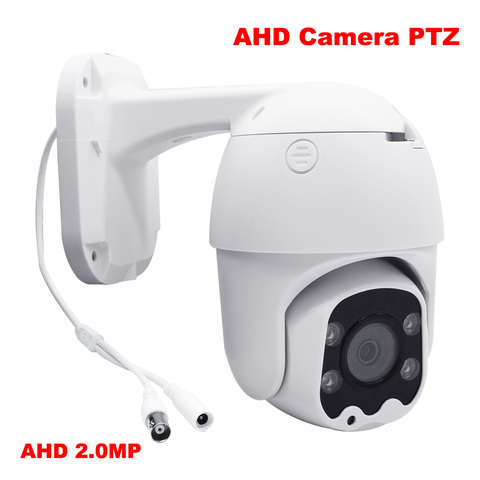 PTZ caméra AHD 2,0 mp extérieur | 1080P CCTV analogique, système de sécurité dôme de vitesse, caméra de Surveillance étanche 30M, inclinaison de la casserole ► Photo 1/6