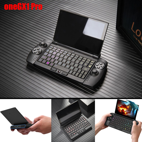 OneGX1 Pro Mini ordinateur Portable de jeu 7 pouces ordinateur Portable Intel I7-1160G7 16G RAM 512G PICe SSD IPS WiFi SIM 4G/5G Win10 Portable ► Photo 1/6