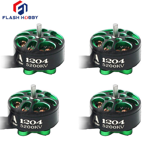 FlashHobby Arthur A1204 1204 5200kv 2-4S micro moteur sans balais pour drone de course FPV Mini Multirotor 100-150mm kit de cadre ► Photo 1/6