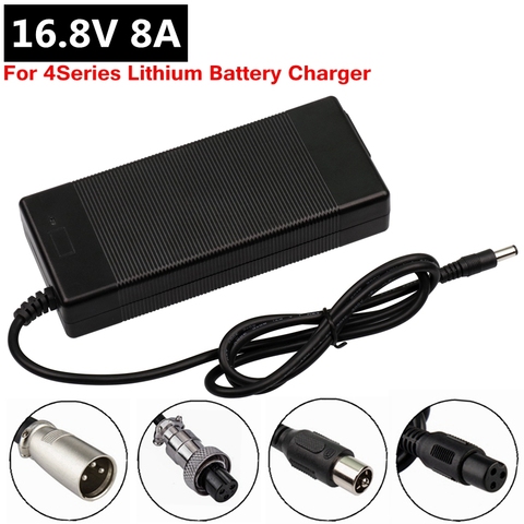 Chargeur de batterie au lithium TANGSPOWER 4S 16.8V 8A pour batterie Li-ion 14.4V 4Series chargeur haute puissance 126 watt haute qualité ► Photo 1/5