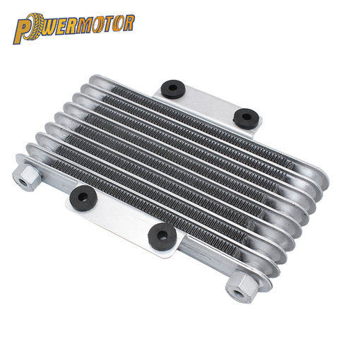 Radiateur de refroidissement d'huile de moteur pour moto, de 125ml, haute qualité, pour 125 cc-250 cc, motocross, Dirt Bike, ATV ► Photo 1/6