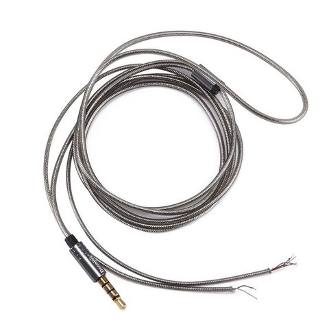 Réparation de câble d'écouteurs HIFI, 1.5M, Jack 3.5mm, casque d'écoute, câble Audio, câble d'écouteurs de remplacement, prise 4 pôles ► Photo 1/6